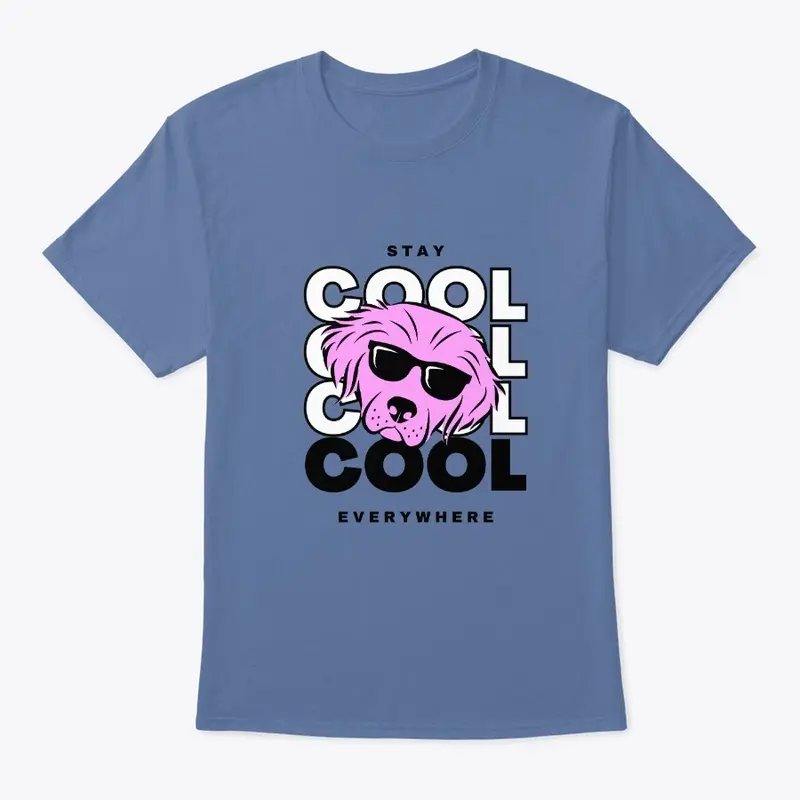 Stay Cool Printed T-Shirt