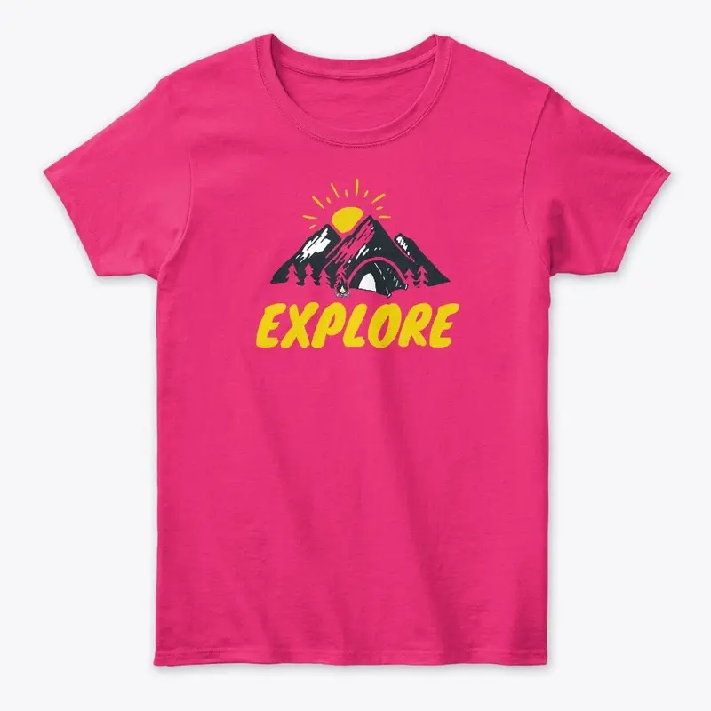 Explore Printed T-shirt