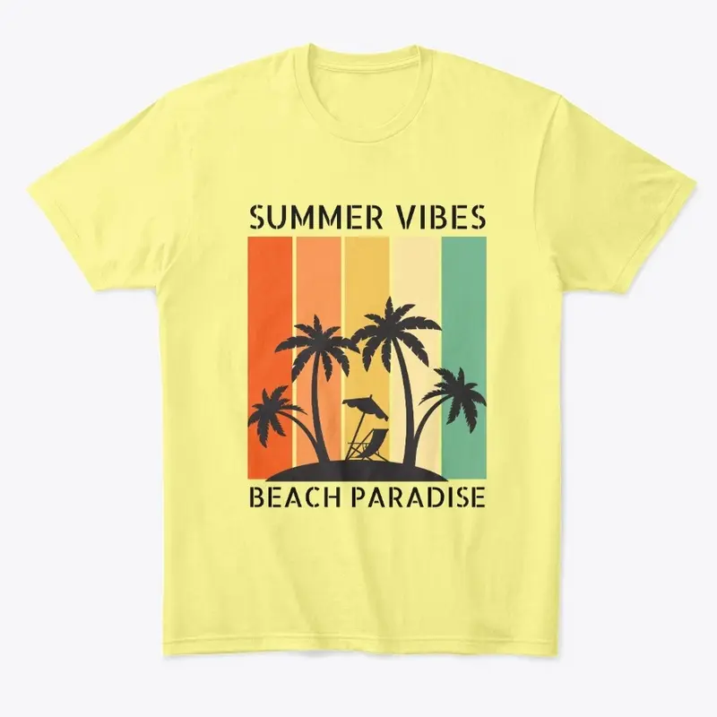 Summer Vibes Printed T-Shirt