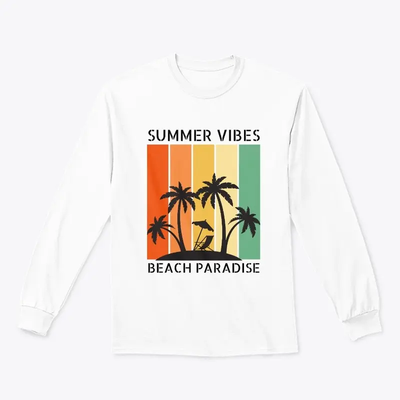 Summer Vibes Printed T-Shirt