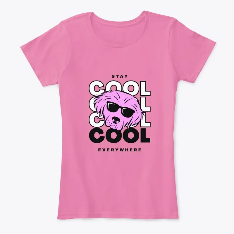 Stay Cool Printed T-Shirt