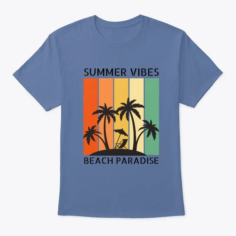 Summer Vibes Printed T-Shirt