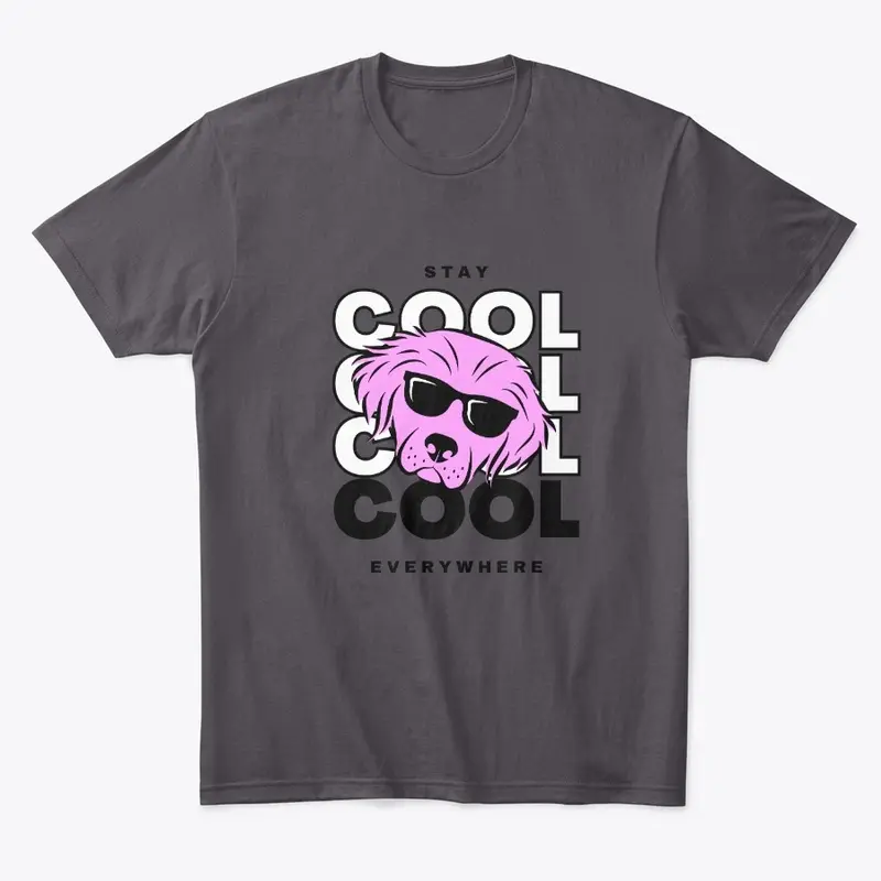 Stay Cool Printed T-Shirt